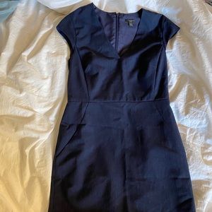 Navy Blue Ann Taylor Dress